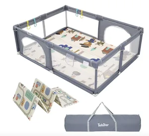 Baby Playpen with Mat