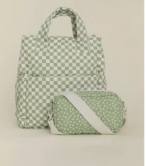 Fern Chequer Totepack