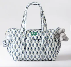Block Print Diaper Bag