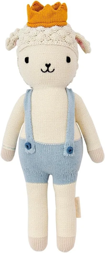 Sebastian The Lamb Little 13" Hand-Knit Doll