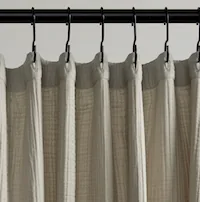 Organic Cloud Cotton Shower Curtain