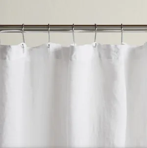 Linen Shower Curtain