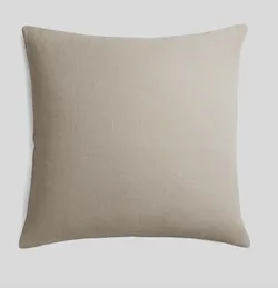 Vintage Linen Euro Pillow Cover