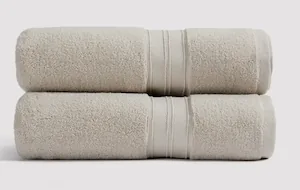 Organic Classic Turkish Cotton Bath Towel (2 Piece)