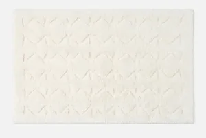 Undyed Shag Organic Bath Rug