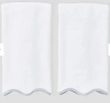 Scallop Hand Towels (2 Pack)