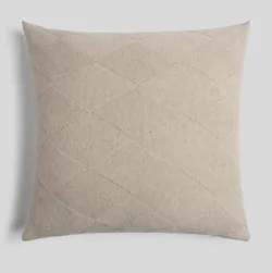 Basketweave Merino Pillow Cover