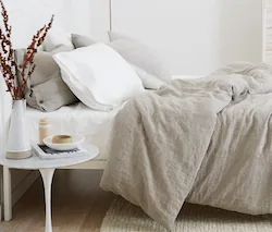 St. Barts Linen Duvet Cover