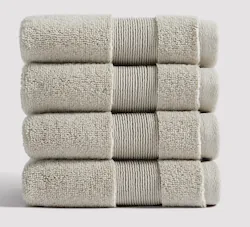 Organic Classic Turkish Cotton Washcloths (4 Piece)