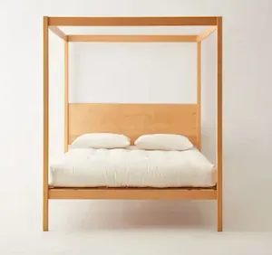 Natural Bed Frame (With Canopy Option)
