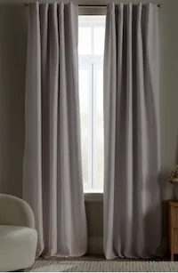 European Linen True Blackout Curtain