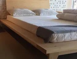 Zen Solid Wood Platform Bed