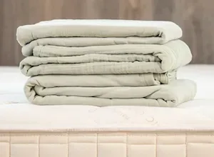 Organic Cotton Waffle Blanket