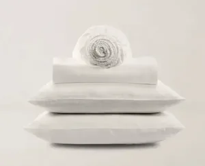 Washed European Linen Core Sheet Set