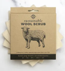 Sustainable Wool Scrub