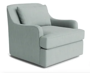 Kaydan Swivel Chair in Natural Latex