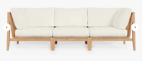 Teak Outdoor Sofa