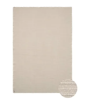 Heavenly Handloom Natural Undyed Cotton Rug