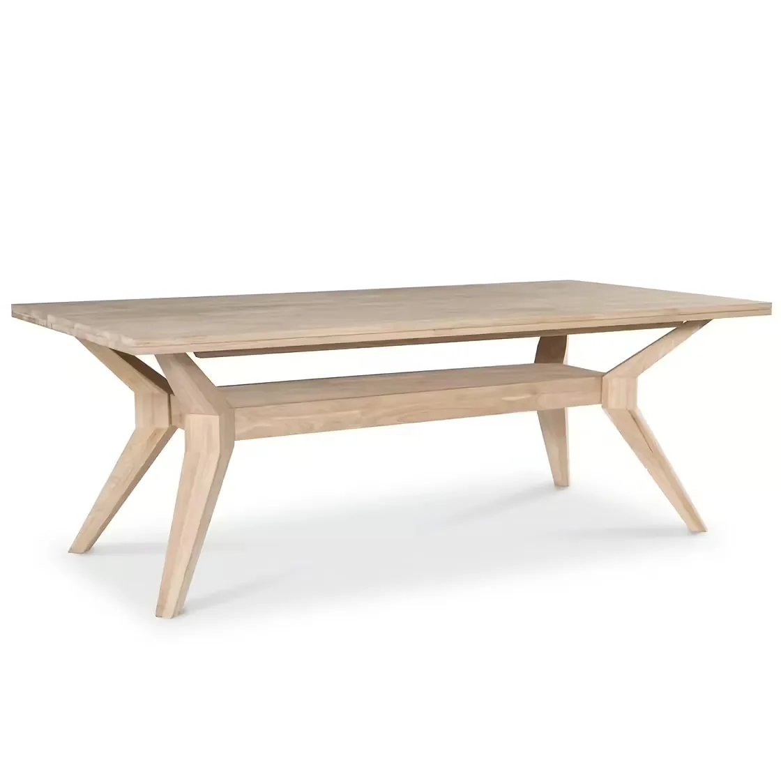 Jetta Solid Wood Modern Dining Table