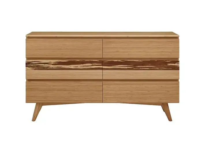 Azara 6 Drawer Dresser Caramelized