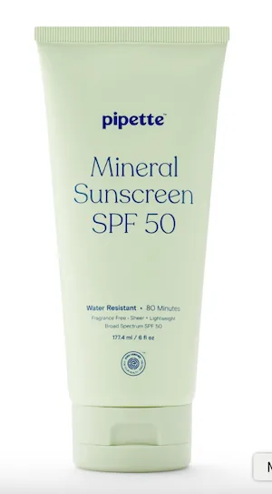 Pipette Mineral Sunscreen (SPF 50)