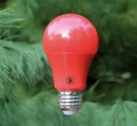 Red Light Bulb